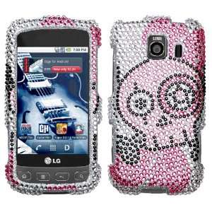  Tear Diamante Phone Protector Cover for LG LS670 (Optimus 