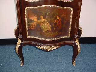 Antique French Louis XV painted vitrine # as/1575  