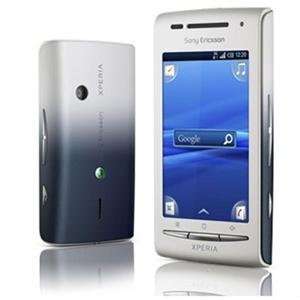  Sony Ericsson XPERIA X8 Smartphone   Bar   White, Dark 