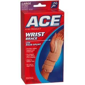  ACE WRIST SUPPORT RIGID 7322 LARGE 1 EACH Health 