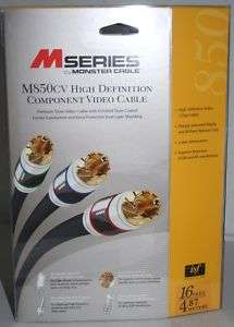 Monster M Series M850 HD Component Video Cable 16ft  