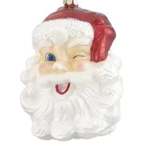  Winking Santa Christmas Ornament