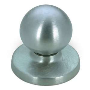  Eclectic expression   1 1/4 diameter knob in brushed 