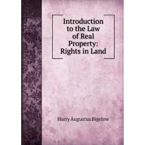  Introduction to the Law of Real Property Rights in Land 