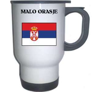  Serbia   MALO ORASJE White Stainless Steel Mug 