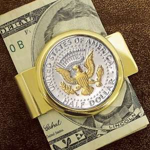  JFK Half Dollar President Seal Money Clip 