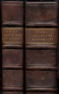 1610 FOXES ACTS AND MONUMENTS(MARTYRS)/BIBLE/RARE  