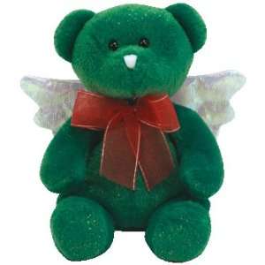  TY Beanie Baby   HARK the Angel Bear (Green Version) Toys 