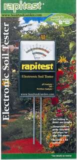 Electronic Soil Tester pH and Fertility Rapitest 1860  