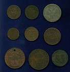 GERMANY GERMAN STATES 1764 1860 GROUP LOT OF (9) COINS