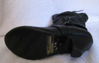 Girls Black Boots Youth Size 9 4  