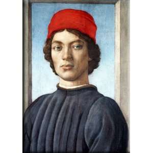  Portrait of a Youth 11x16 Streched Canvas Art by Lippi 