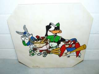 Looney Tunes Baseball Tile Bugs Bunny Taz Y.Sam Daffy  