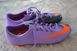 New Mens Nike Mercurial Purple Soccer Cleats Size 11  