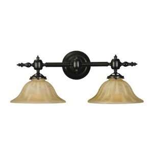  Livex Lighting 8136 27 Gas Light Vanity Light in Burnished 