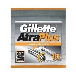  Gillette AtraPlus Replacement Cartridges with Lubrastrip 