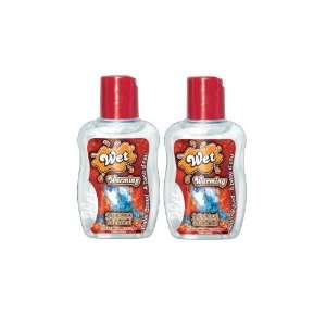  Wet Lubes Warming Intimate Body Glide 1.5oz (2 Pack), 1.5 