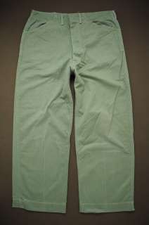 1940s WWII USMC herringbone twill Trousers pants M41 MARINE CORPS 