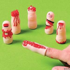  Vinyl Realistic Gory Finger Finger Puppets Great Halloween 