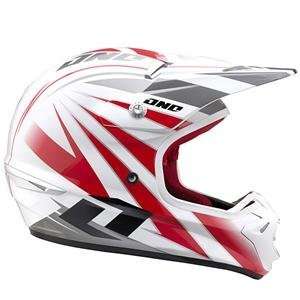    One Industries Kombat Race Helmet   Large/White/Red Automotive
