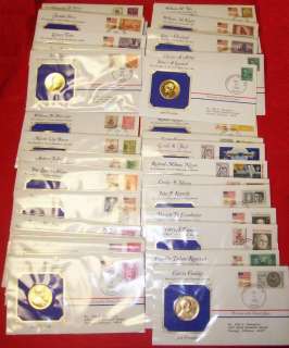 Presidential Medals FDC Cover Collection   1983   1984  