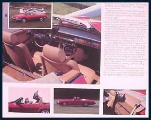 1988 jaguar s type v12 prestige brochure mint quality auto literature 