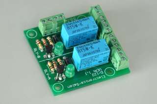 Two DPDT Signal Relays Module Board, 5V, for 8051 PIC  