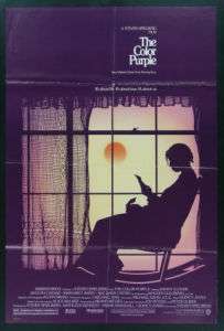 THE COLOR PURPLE * 1SH ORIG MOVIE POSTER 1985  