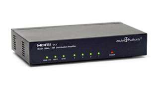 Audio Authority 1394A 1x4/14 HDMI v. 1.3 Distribution Amplifier 