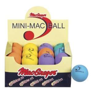  24 each Macgregor Mini Mac High Bounce Ball (92700DISP 