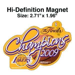  NBA Los Angeles Lakers Champions Magnet   High Definition 