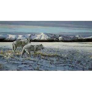 Ron Parker   First Snow   Arctic Wolves