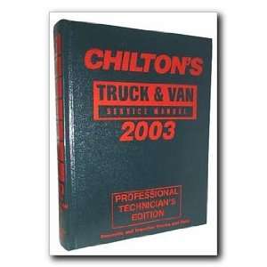   & Van Service Manual, 1999 2003   Annual Edition (9358) Automotive