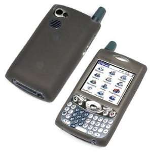  Silicon Skin Case for PDA Palm Treo 650 (Smoke) Cell 