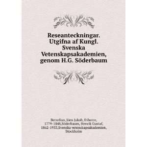   , 1862 1933,Svenska vetenskapsakademien, Stockholm Berzelius Books