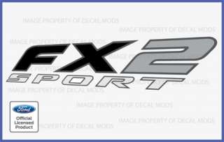 2001 Ford F150 FX2 SPORT Decals Stickers   FB Truck Bed Side Full 