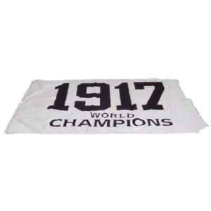 Chicago White Sox 1917 World Champs Flag Flown At US Cellular Field 