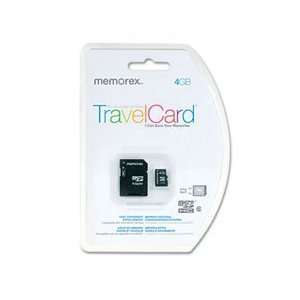  Memorex® MEM 98053 MICROSD TRAVEL CARD, 4GB