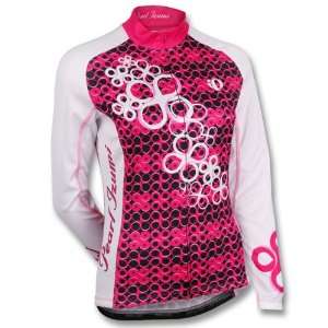    Womens Pink Loop Thermal Cycling Jersey