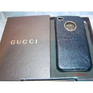   4G Deluxe GG Case Black Luxury Designer With Dust Bag in Original box
