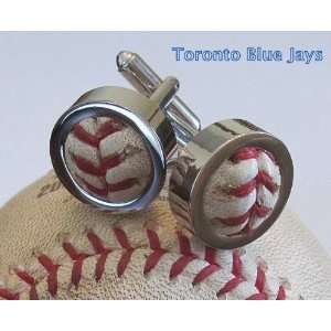  Toronto Blue Jays Game Used Baseball Cufflinks Everything 