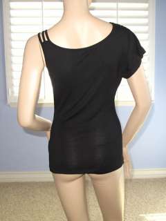 Condition NEW WITH TAG Material Rayon/spandex blend Color BLACK 