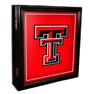    MVP Collegiate Dart Board Cabinet Team Texas Tech