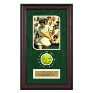  Billie Jean King 1966 Wimbledon Championships Framed 