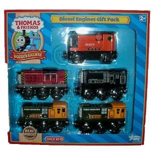   Thomas & Friends Wooden Railway Diesel Engines Gift Pack Toys & Games