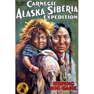 The Alaska Siberian Expedition Movie Poster (11 x 17 Inches   28cm x 