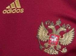 adidas RUSSIA WC 2010 FAN CLIMALITE SOCCER JERSEY  