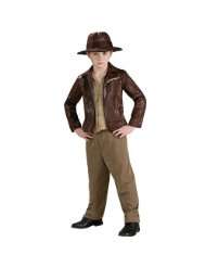 Indiana Jones Childs Deluxe Indiana Jones Costume, Medium