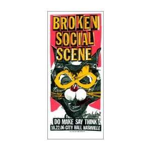  BROKEN SOCIAL SCENE   Limited Edition Concert Poster   by 