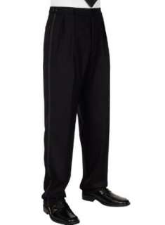    Polo Ralph Lauren Wool Cashmere Black Tuxedo Pants Clothing